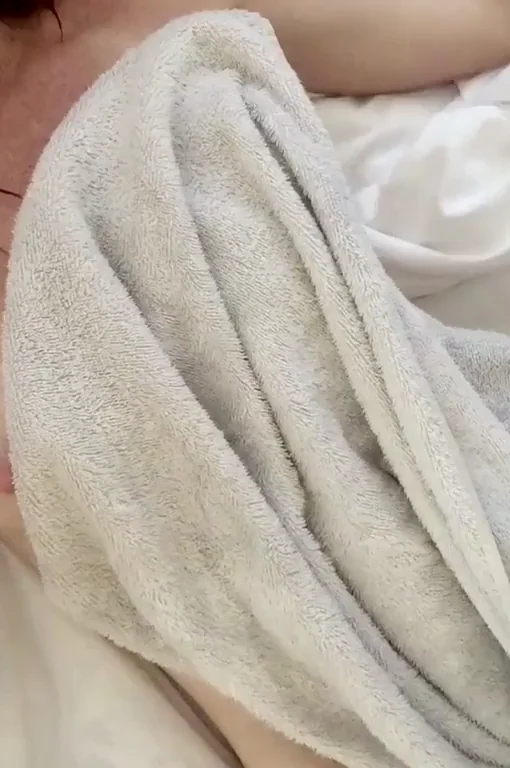 Fun fact, this petite girl loves being pinned to the bed after a shower. Come help a girl out?