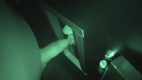Stranger tastes my shaved dick at gloryhole in porncinema. [OC] [38] [M]