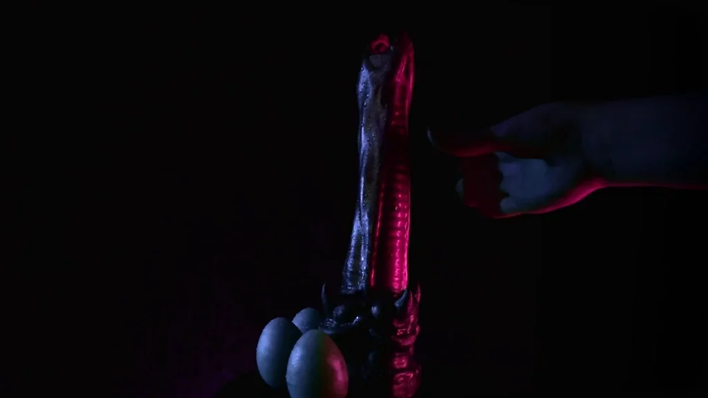 Nervous Slut Faces Massive Bad Dragon Toy 🐉🍆💦