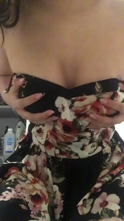 OC Slutty Floral Titty Drop Tease