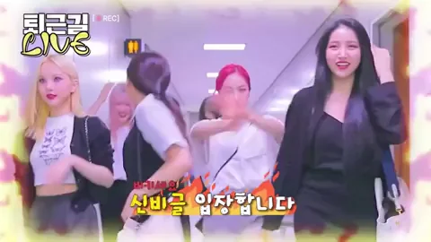 Gfriend SinB’s naughty hands on Eunha!
