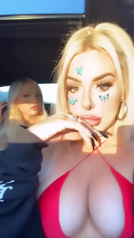 Tana Mongeau's Massive Bikini Tits Tease 😍💦