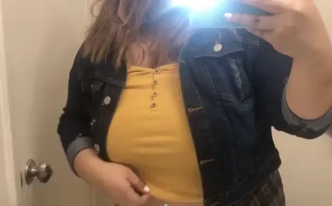 Had to do a titty drop at my friend’s ?