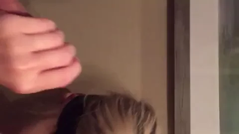 He loves it when I just sit back and let him cover my face with his thick cum