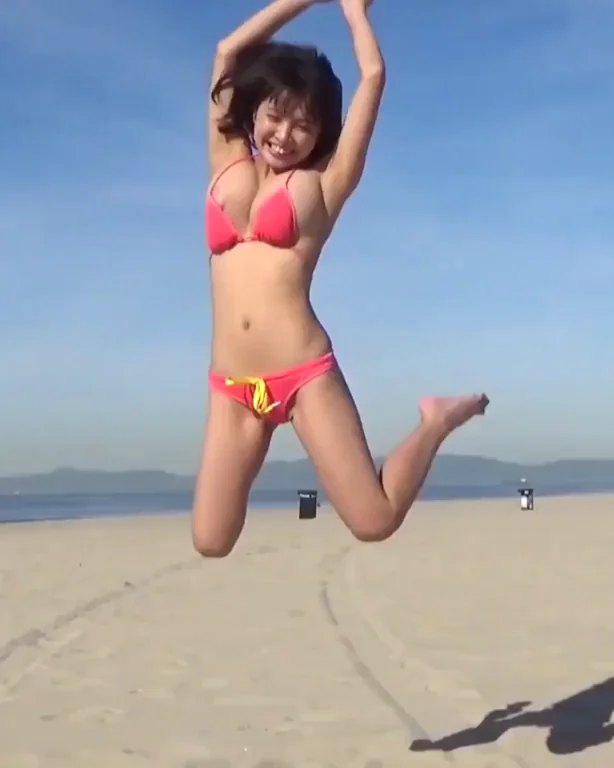 Rio Teramoto - Bikini Slow Motion Nip Slip - Censored?