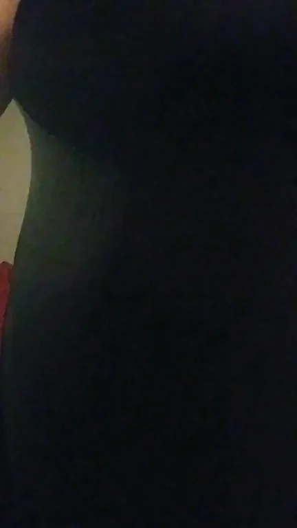 Black dress reveal