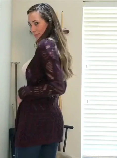 Mystery Hottie Strips and Teases Her Juicy Ass and Tits