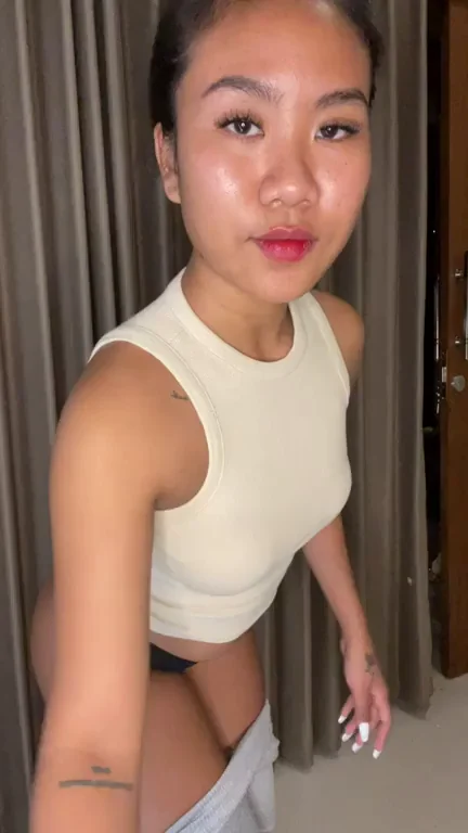 Can we just push the thong aside this time????