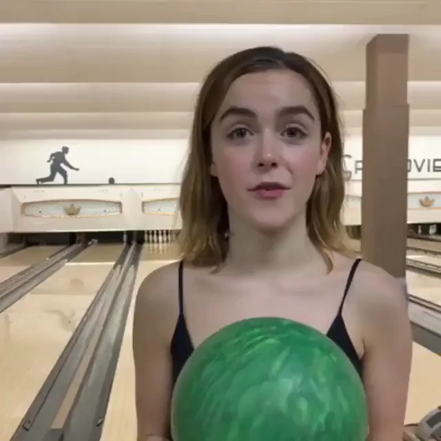 Kiernan Shipka's Bowling Bet Tease 😈🍑💦