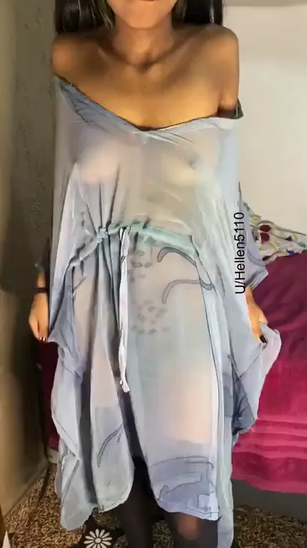 Revealing my natural boobs