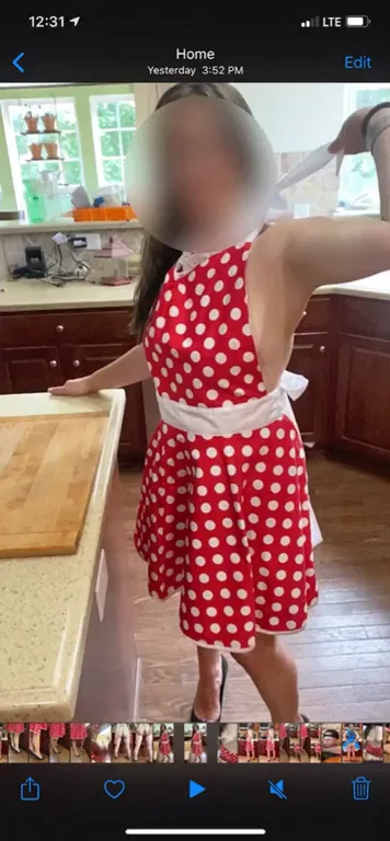 Since a few of you liked the pics of my new apron, I thought I'd show you what I did for hubs when he got home ?