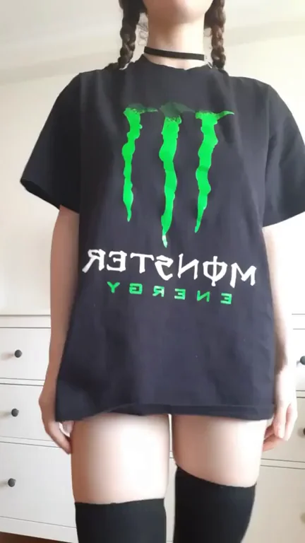 Monster Tits Bursting Outta That Oversized Tee