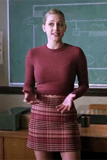 TA instructing class today. [Lili Reinhart]