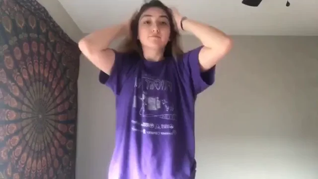 Taking off my shirt