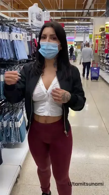 Stripping in public really turns me on