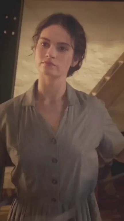 Lily James in The Exception(2016)