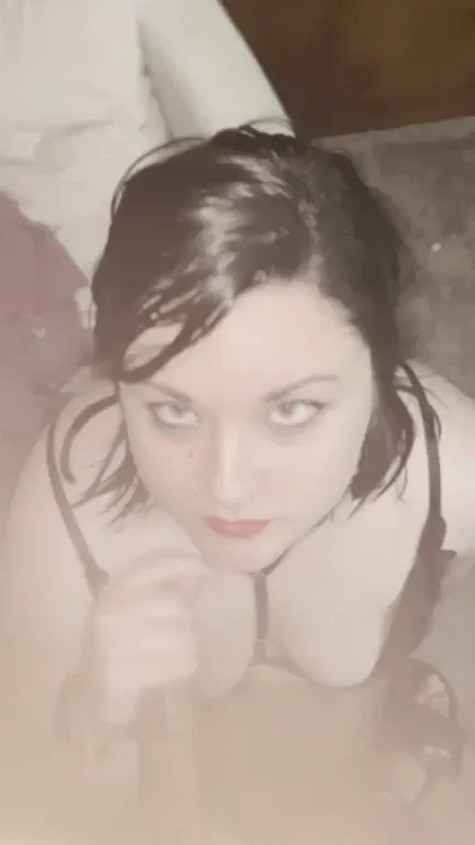 Curvy Cheating Teen Slut Worships Massive BBC Cock