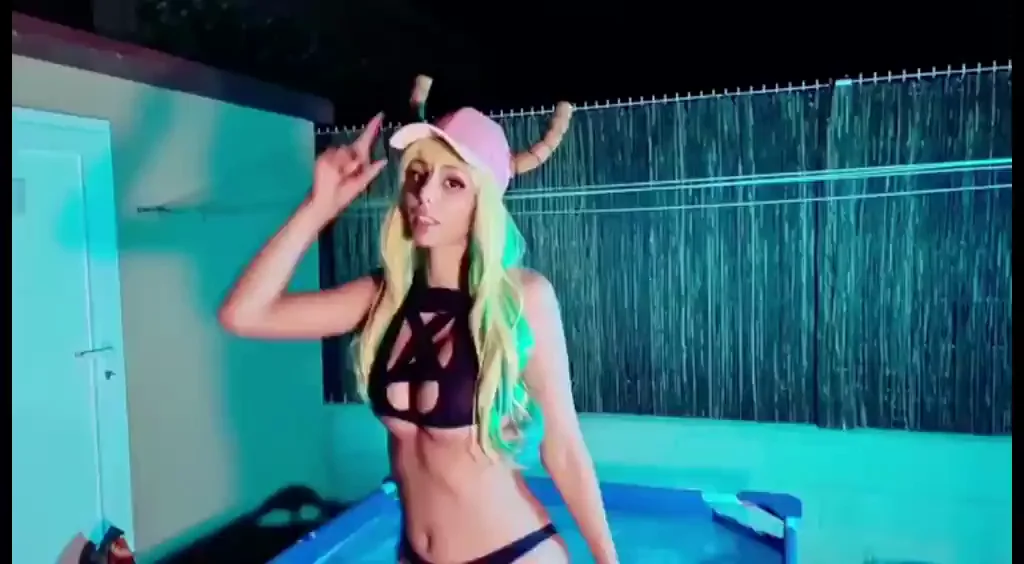 Lucoa private night party! ero cosplay by Kate Key
