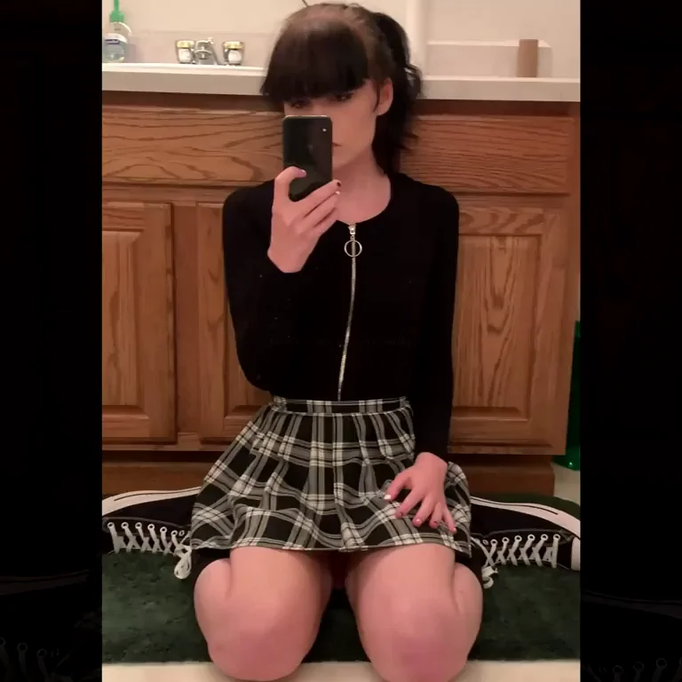 wearing skirts for the sake of easy access <3