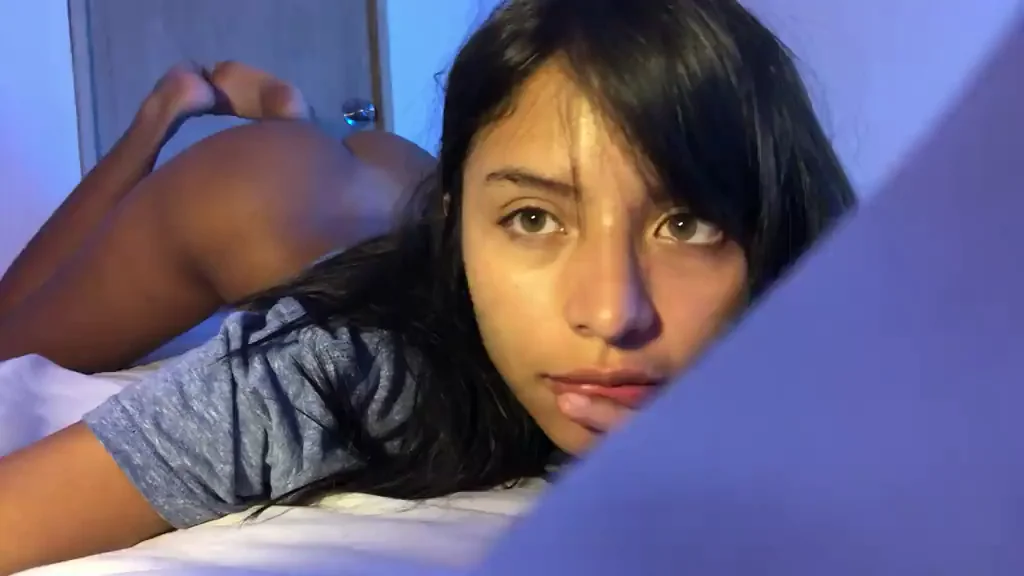 Petite Latina Teen Begs: Jump This Bubble Butt Doggystyle? 🍑🔥