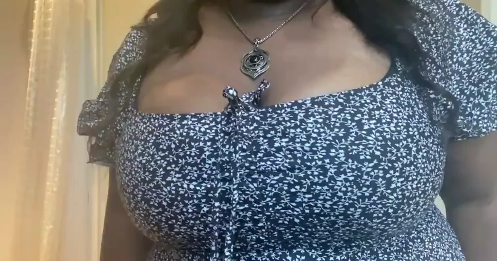 Cute Busty Babe's Massive Tits Bouncing Wild