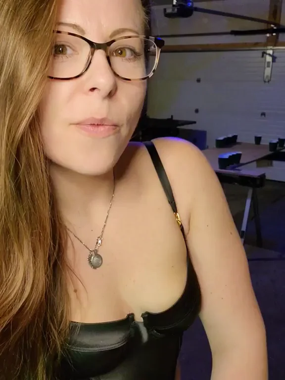 Imagine It's Yours 🥒👓 Wife Teases with Huge Dildo Cock 😈