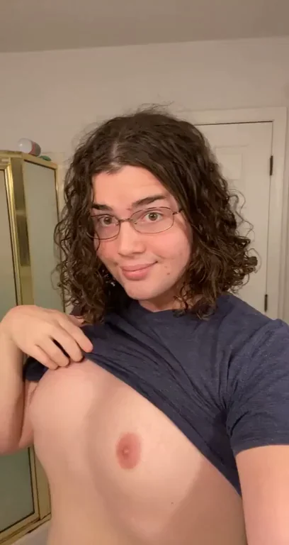 Samantha's Naughty Tease 😘💋 Trans Slut in Glasses