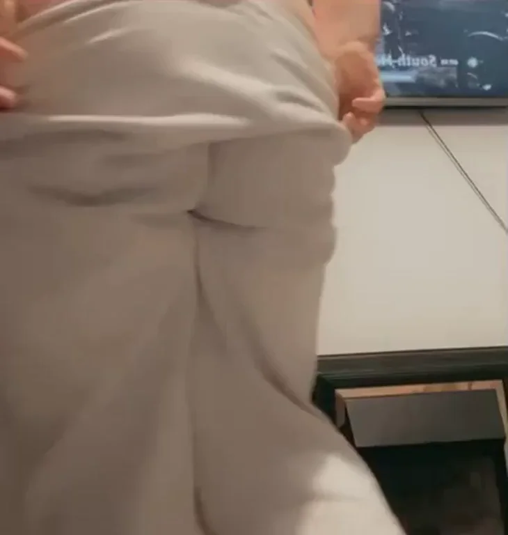 Bent Over Asshole Tease, Pussy Spread Wide