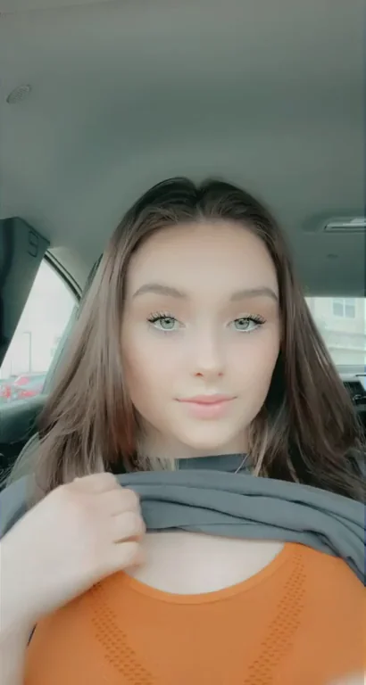 Risky School Parking Lot Titty Flash Dare