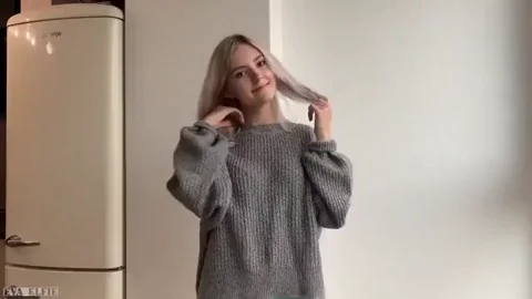 🎁 Birthday Slut's Sweater Tease Surprise 🍑
