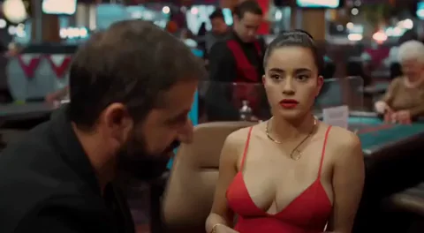 Paulina Gaitán's Juicy Cleavage Tease in Red Dress 💋🔥