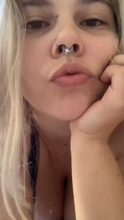 Happy juggling my jiggly boobs