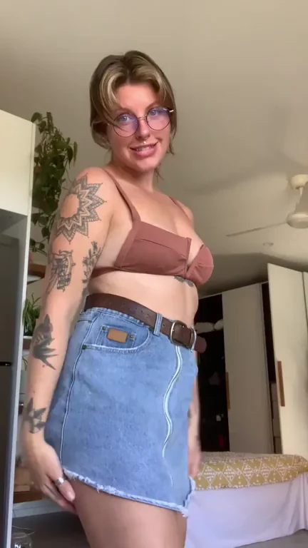 Just another girl with tattoos who loves to show off her booty ??