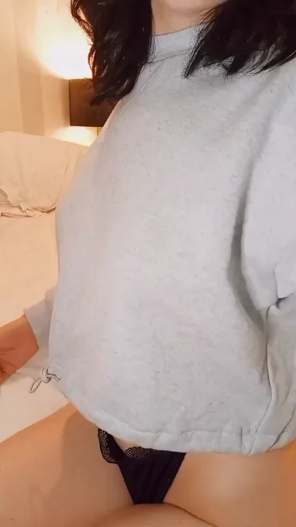 My tiny titties hiding away ;)