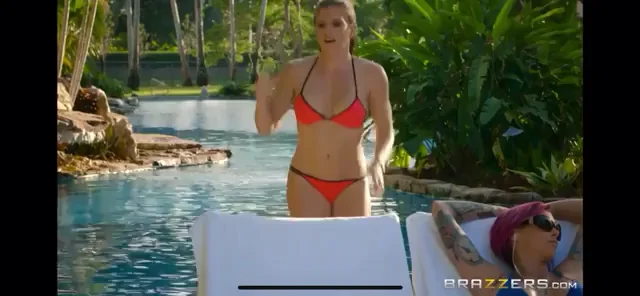 🔥 #125 Freeuse MILF Vacation Pt. 2 - Cory Chase & Anna Bell Peaks Get Fucked Poolside! 💦🍑