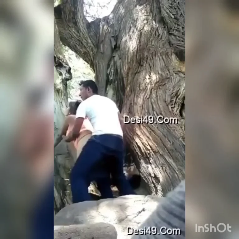 Bro Fucks My Slutty GF in Tree Hole 😈🍆💦