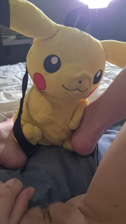 Pikachu's Charm Makes Her Pussy Drip in POV Lick Fest 😻⚡