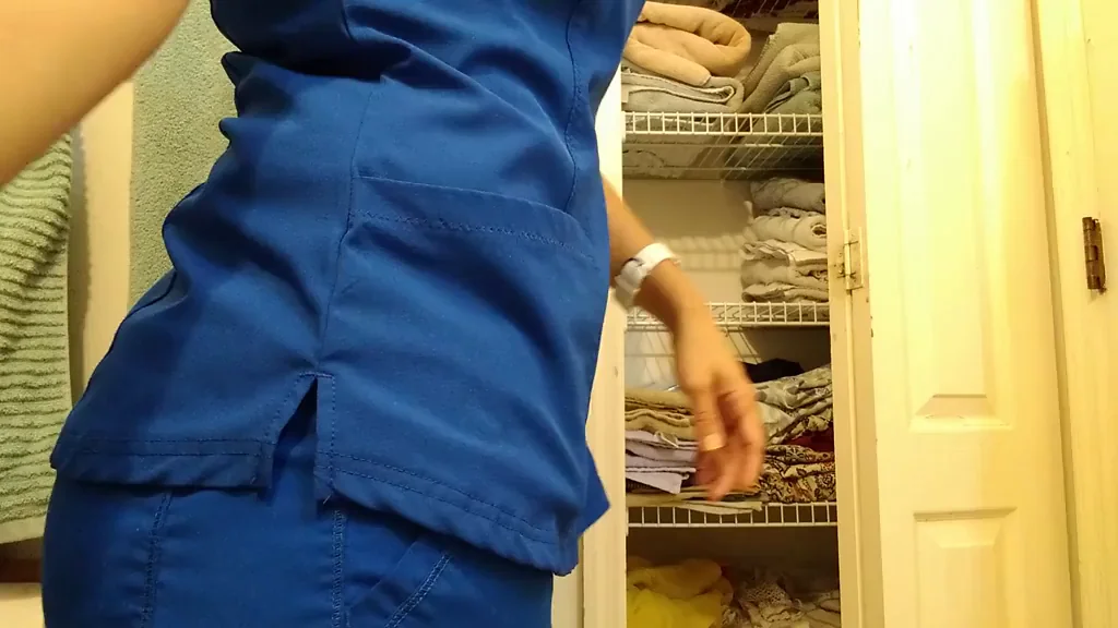 PAWG Nurse's 30 Seconds of Massive Booty Tease