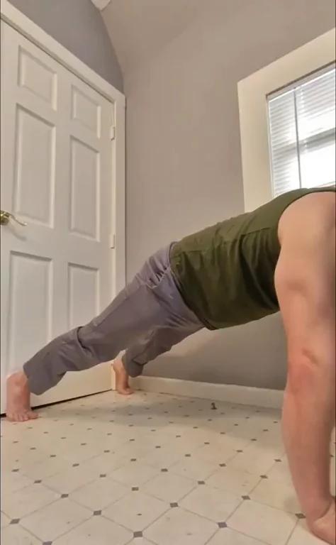 After a few push ups I can just feel the weight falling off ??? [m]aybe you'd care to join?