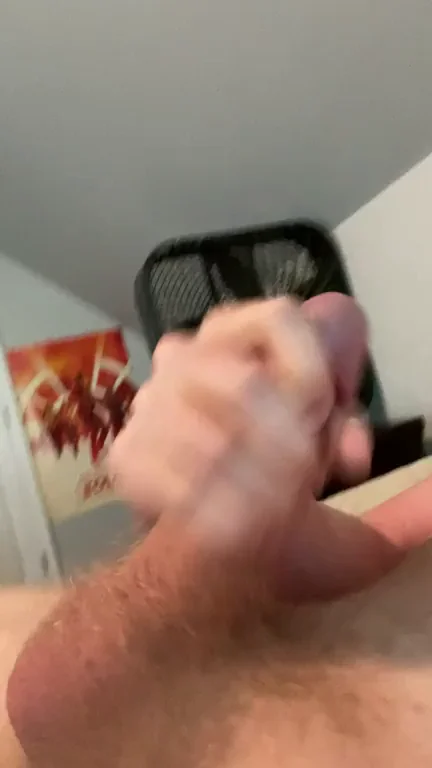 Thick Cock Explodes with Hot Cum Blast