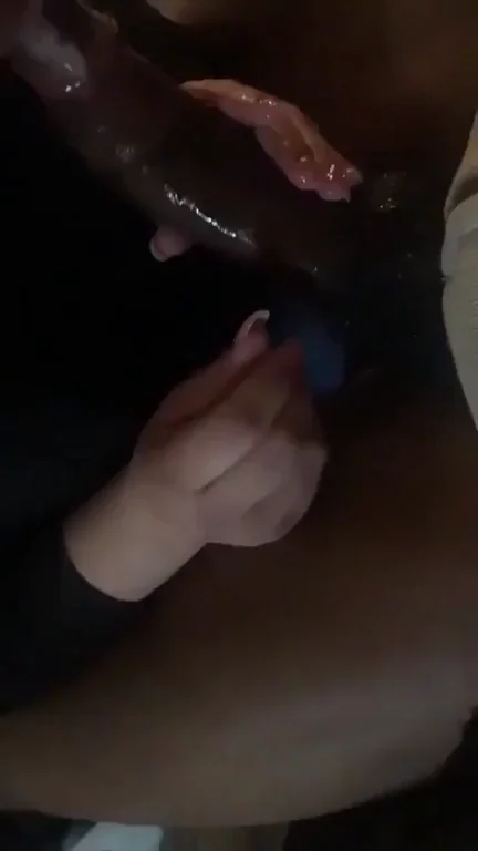 She handled the Dick with ease