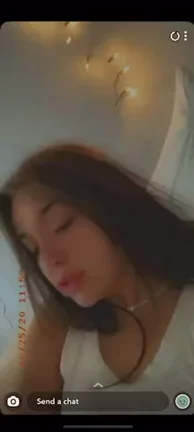 Mystery Snapchat Slut's O-Face Tease
