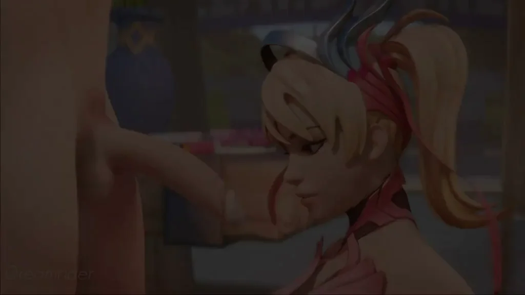 Pink Mercy Handjob and Blowjob (Sound Update) (Dreamrider)