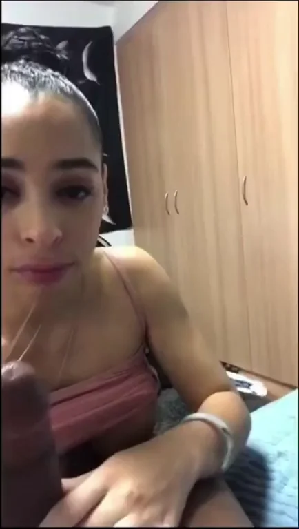 Amazing Light skinned chick blowing and riding cock
