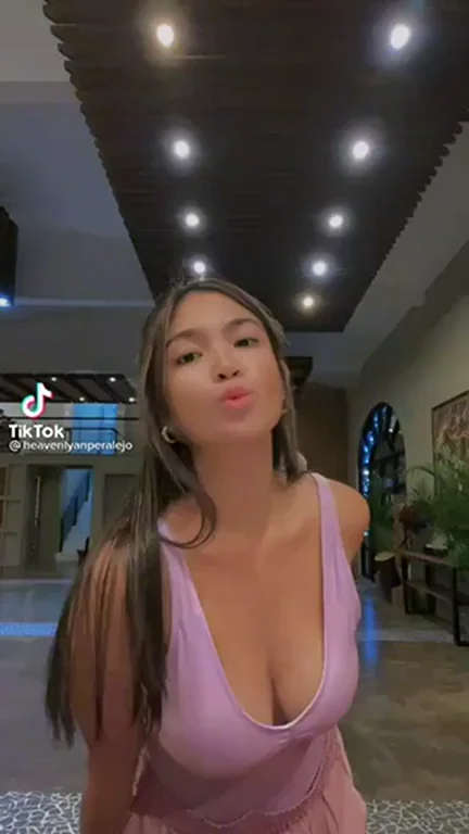 Heaven Peralejo's Pink Dress Tease 💖👗🔥