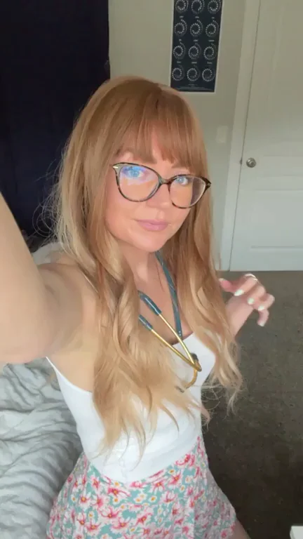 🔥 Nurse Trainee's Naughty Anatomy Lesson: Pussy & Ass Spread Wide! 💉🍑