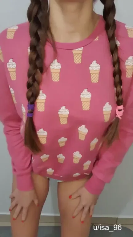 I couldn't go to sleep before showing you my tits