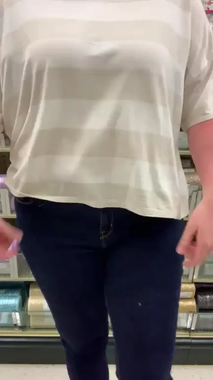 Sometimes a girl just needs a quick titty flash. I really hope no one saw me! ?