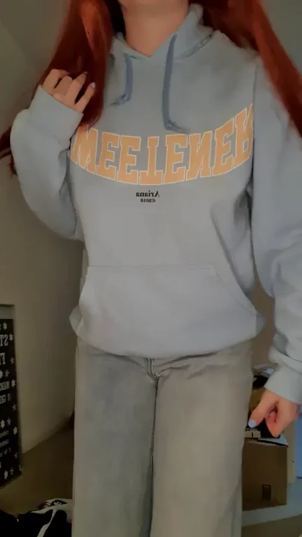 Should I show the guys at college what's under my hoodie?