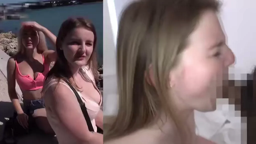 Hot Bestie Sluts Crave Massive Facials on Chill Day